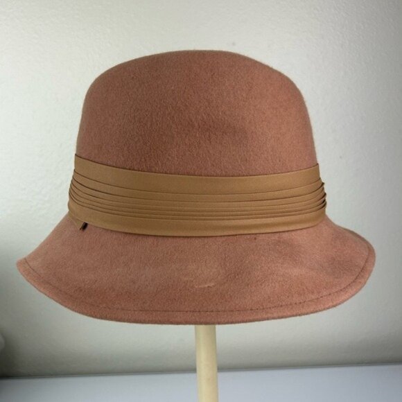 Lancaster 100% Wool Tan Women’s Hat Vintage WPL4384 main image 10